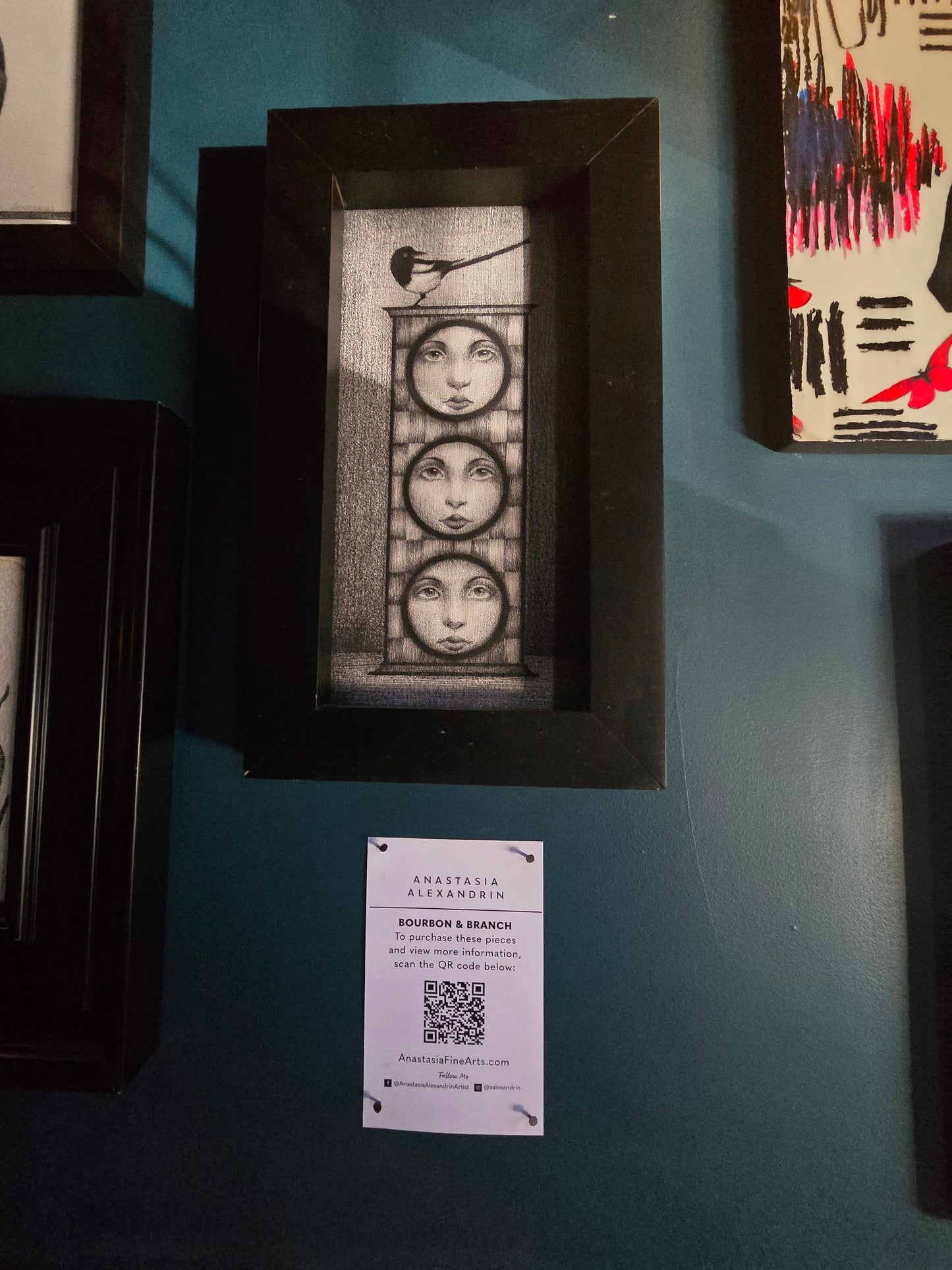 Bourbon & Branch Framed Faces 2