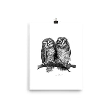 Load image into Gallery viewer, Wet Hair Owl Print