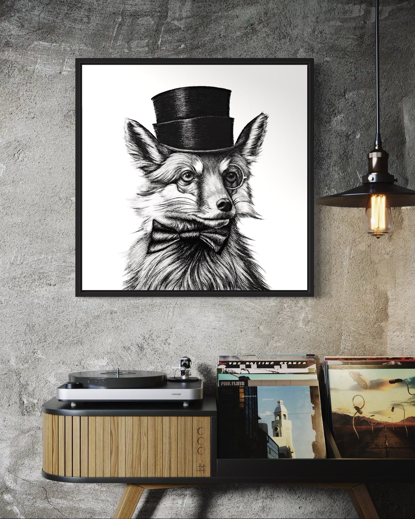 Fox Top Hat