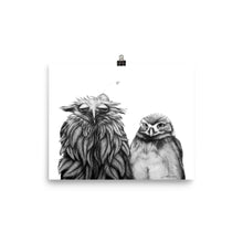 Load image into Gallery viewer, Odd Couple Owl Print