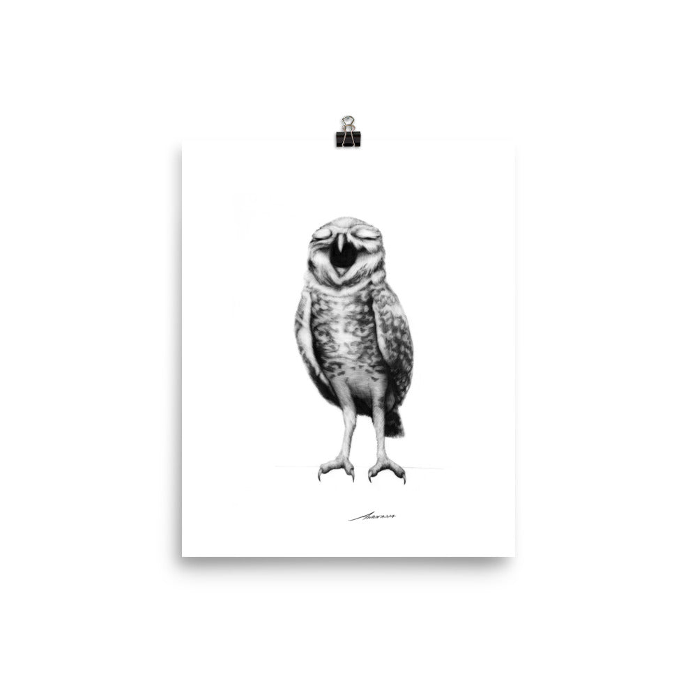 Hester Owl Print