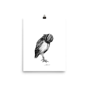 Perspective Owl Print