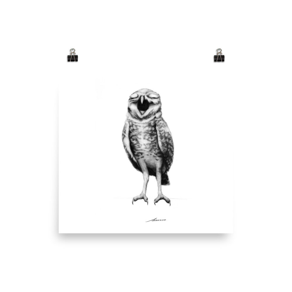 Hester Owl Print