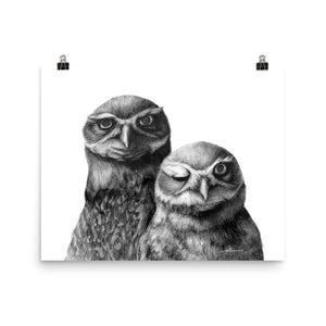 Friends Owl Print