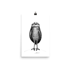 Stand Tall Owl Print