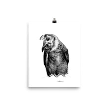 Load image into Gallery viewer, Elsa Owl Print